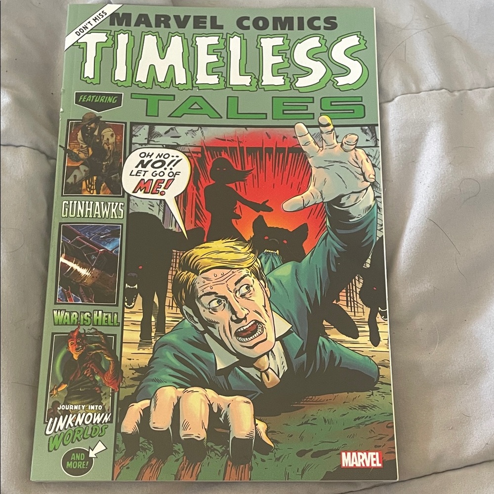 Marvel Timeless Tales Comic Book - Green and Red Cover